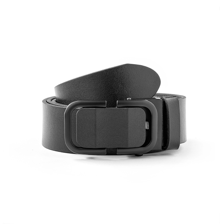 Мъжки колан, JOLAR., естествена кожа, автоматична катарама, ширина 3,5 см, JCB03, 105