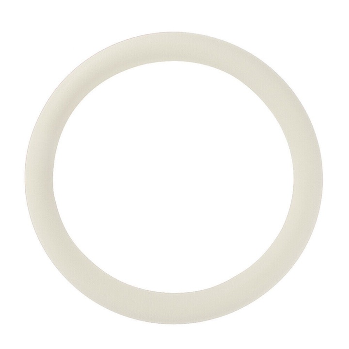 Husa Volan Universala din Silicon Aderenta, Anti-alunecare, Diametru 33 - 40 cm, Bej, eZMART