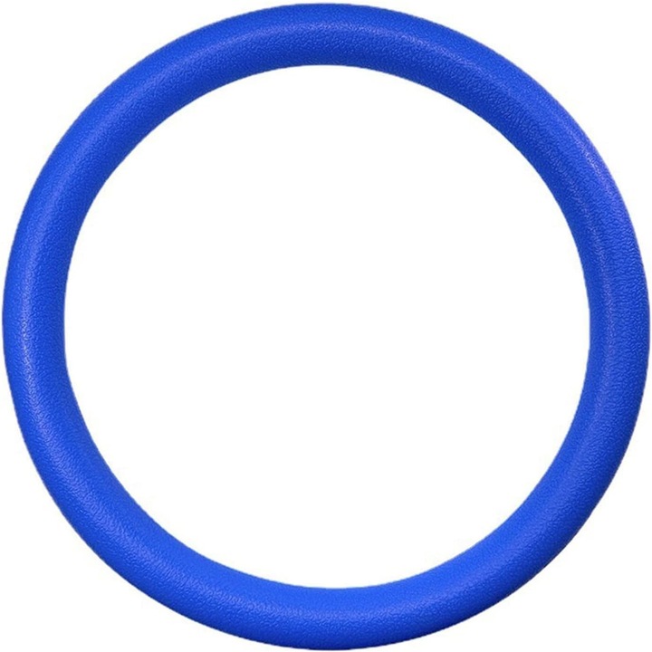 Husa Volan Universala din Silicon Aderenta, Anti-alunecare, Colorat, Diametru 33 - 40 cm, Albastru, eZMART