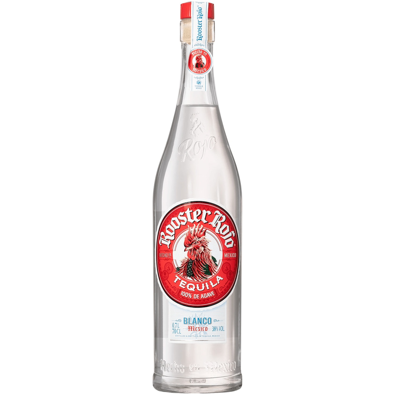 Tequila Rooster Rojo, Blanco, 38%, 0.7l - eMAG.ro