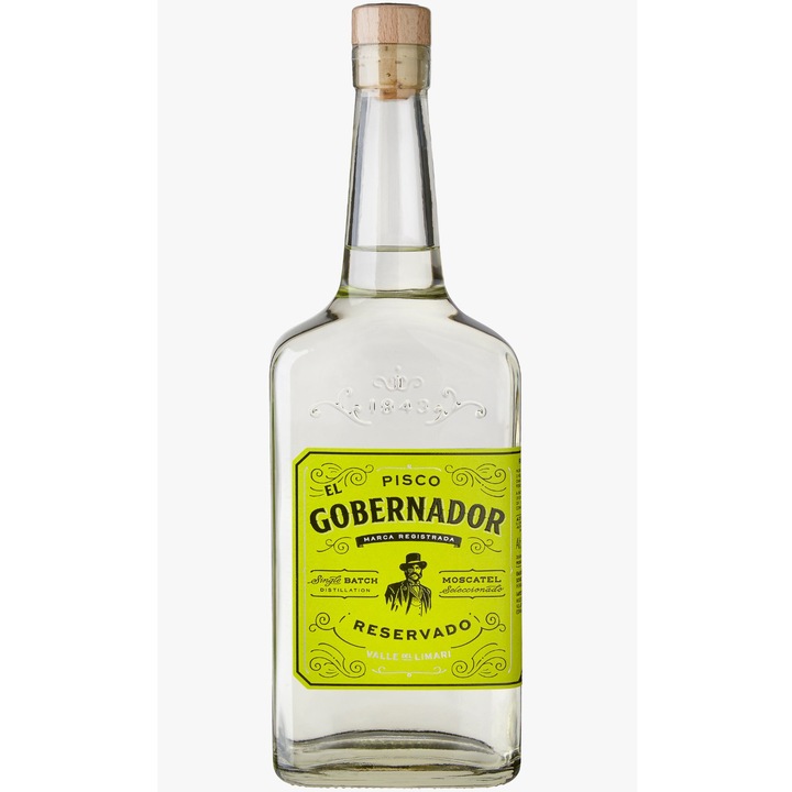 Brandy Pisco, El Gobernador Reservado, 40%, 0.7l