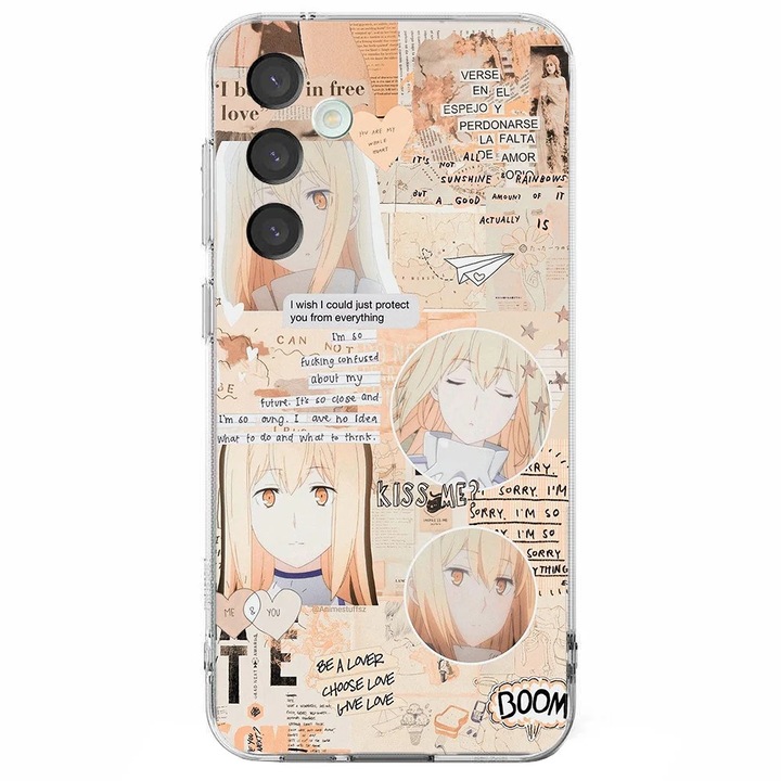 Husa telefon compatibila cu Samsung Galaxy A26, Viceversa, model Aiz Wallenstien Danmachi, Silicon, TPU