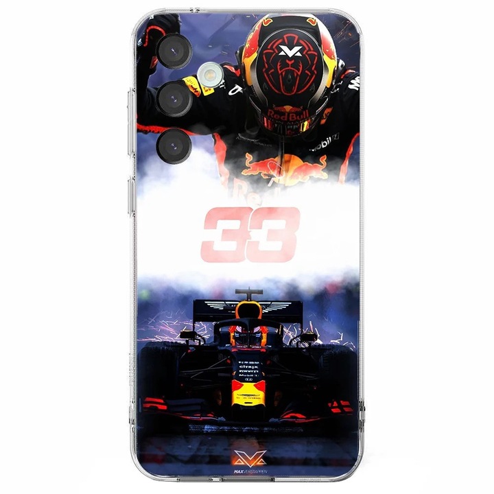 Husa telefon compatibila cu Samsung Galaxy A26, Viceversa, model Aston Martin Number 33 Formula 1 Red Bull, Silicon, TPU