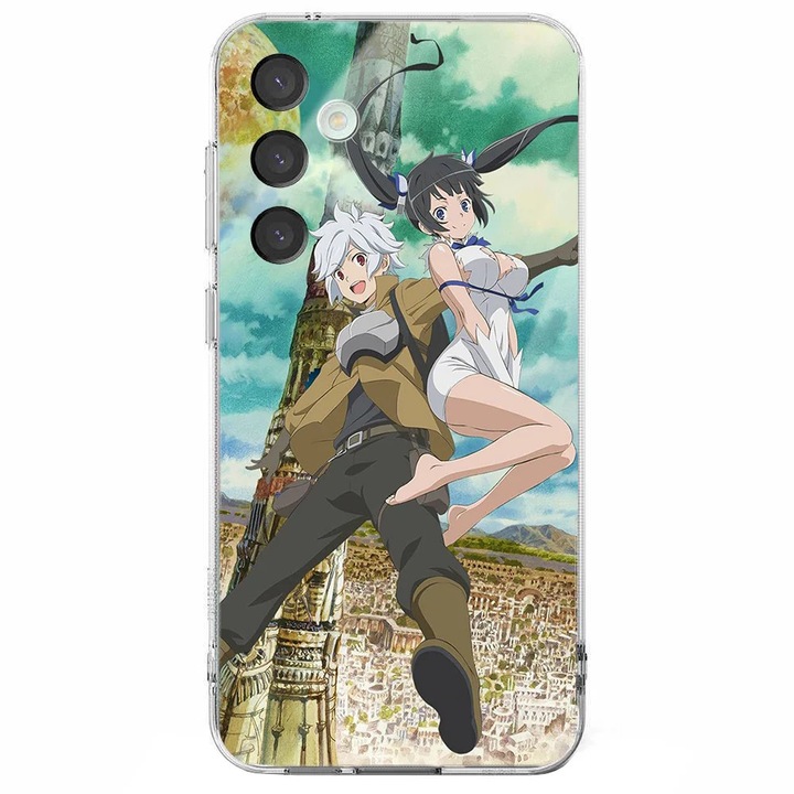 Husa telefon compatibila cu Samsung Galaxy A26, Viceversa, model Bell and Hestia Danmachi, Silicon, TPU