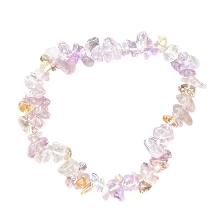 Bratara chipsuri din Ametrin, Druzy, pietre semipretioase