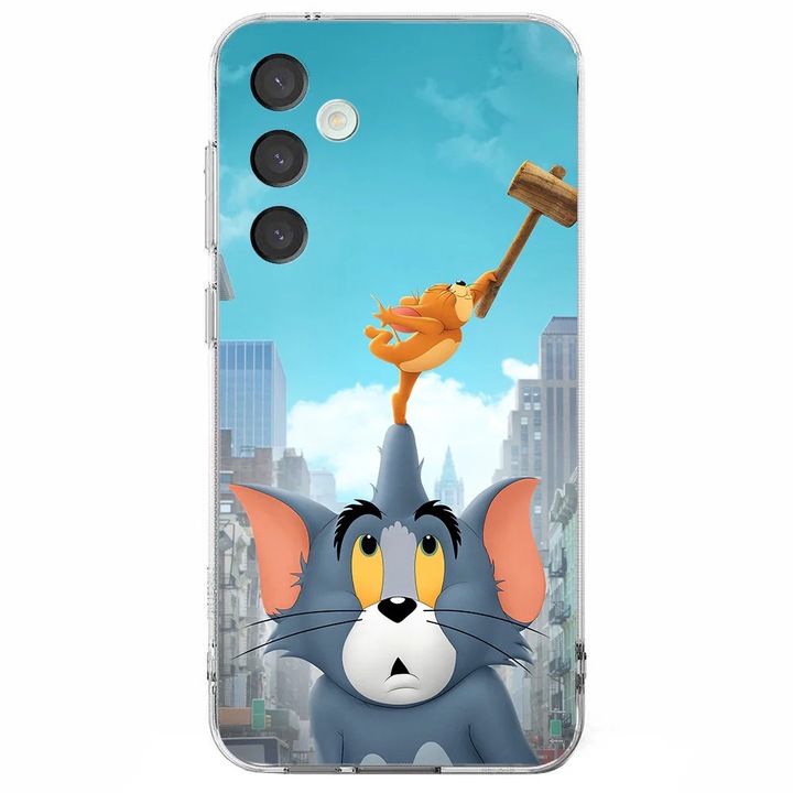 Husa telefon compatibila cu Samsung Galaxy A26, Viceversa, model Boink Tom and Jerry, Silicon, TPU