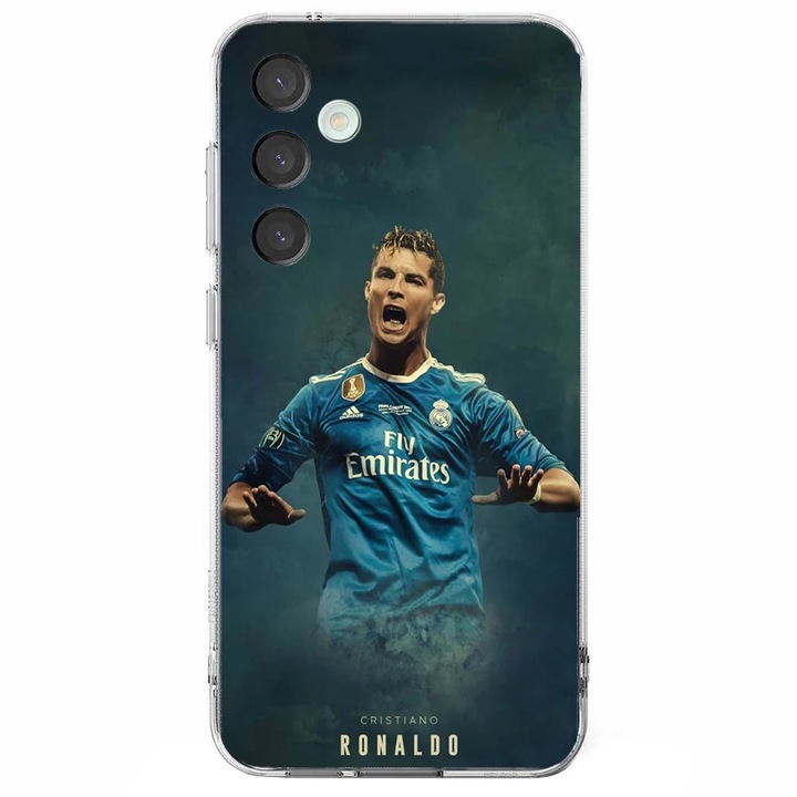 Husa telefon compatibila cu Samsung Galaxy A26, Viceversa, model Cristiano Ronaldo, Silicon, TPU