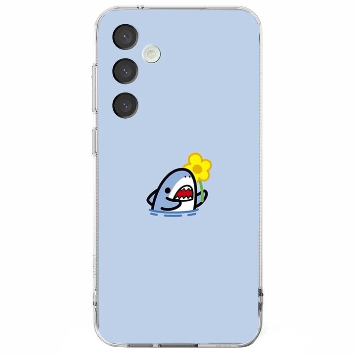 Калъф за телефон, съвместим с модел Samsung Galaxy S25 Ultra, Viceversa, Daisy Shark, силикон, TPU