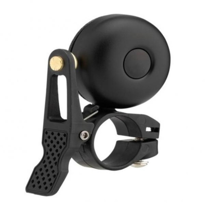 Rockbros kerékpár csengő, 2019-1ABK, fekete, 21-23 mm, 40 g