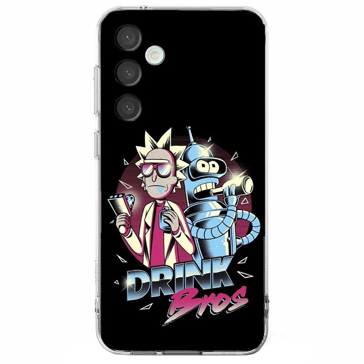 Husa telefon compatibila cu Samsung Galaxy A26, Viceversa, model Drink-Bros Futurama, Silicon, TPU