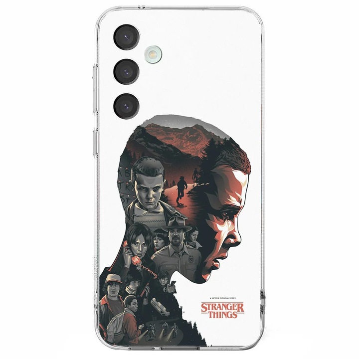 Husa telefon compatibila cu Samsung Galaxy A26, Viceversa, model Eleven Stranger things, Silicon, TPU
