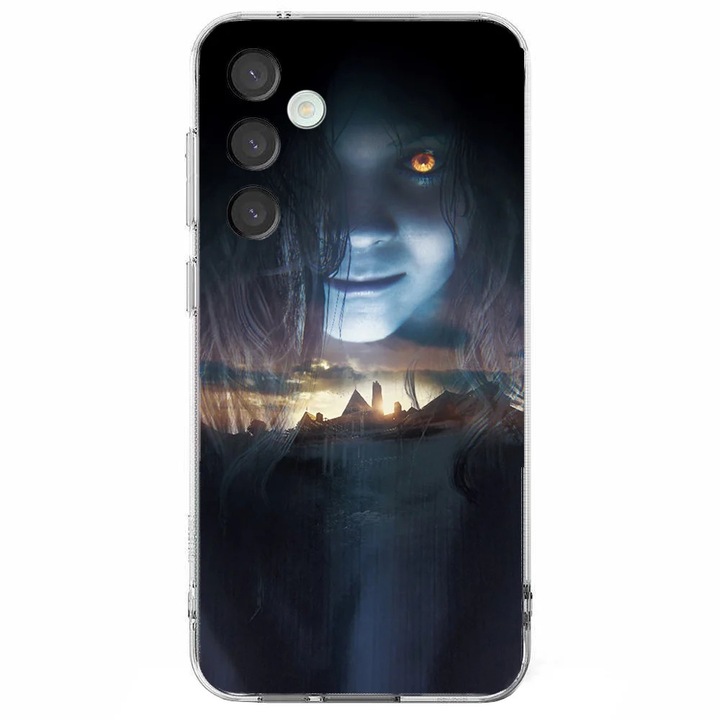 Husa telefon compatibila cu Samsung Galaxy S24 FE, Viceversa, model Eveline Resident Evil 7, Silicon, TPU