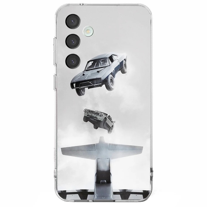 Husa telefon compatibila cu Samsung Galaxy S24 FE, Viceversa, model Fast & Furious 7, Silicon, TPU