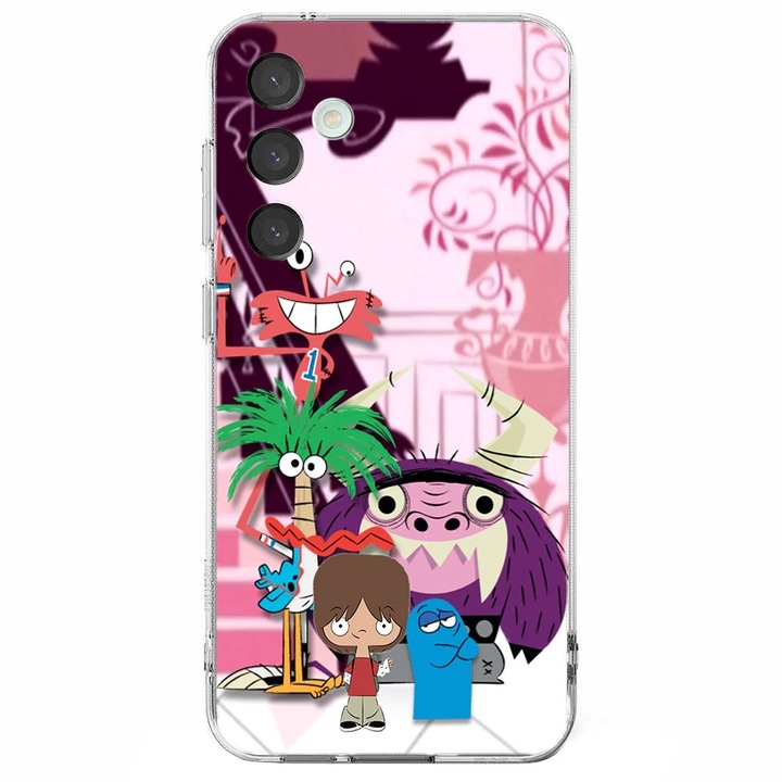 Husa telefon compatibila cu Samsung Galaxy A26, Viceversa, model Foster Home for Imaginary Friends, Silicon, TPU