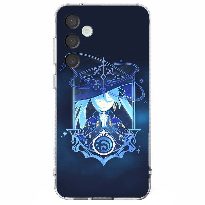 Husa telefon compatibila cu Samsung Galaxy A26, Viceversa, model Genshin Impact Mona, Silicon, TPU