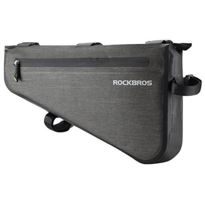 RockBros kerékpár váztáska, 8L, vízálló, 40x23x6cm