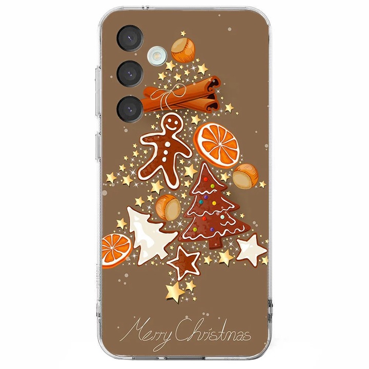 Husa telefon compatibila cu Samsung Galaxy A26, Viceversa, model Gingerbread Tree, Silicon, TPU