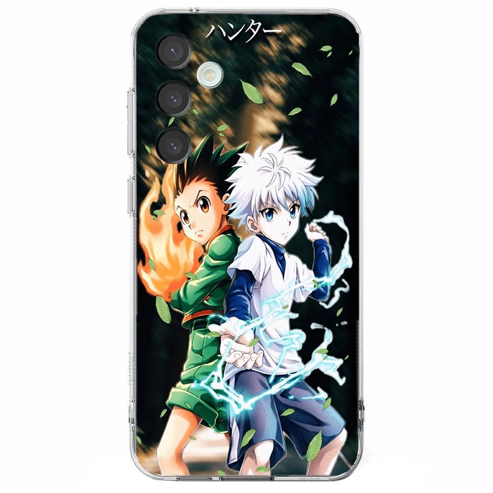 Husa telefon compatibila cu Samsung Galaxy S24 FE, Viceversa, model Gon and Killua Special Attacks, Silicon, TPU