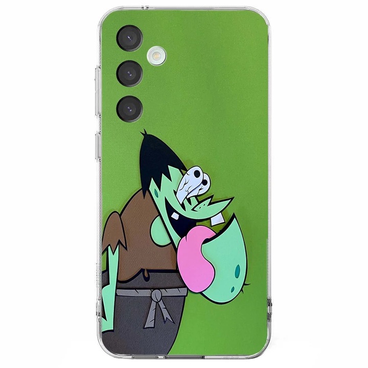 Husa telefon compatibila cu Samsung Galaxy S24 FE, Viceversa, model Grubber The Ganggreen Gang, Silicon, TPU