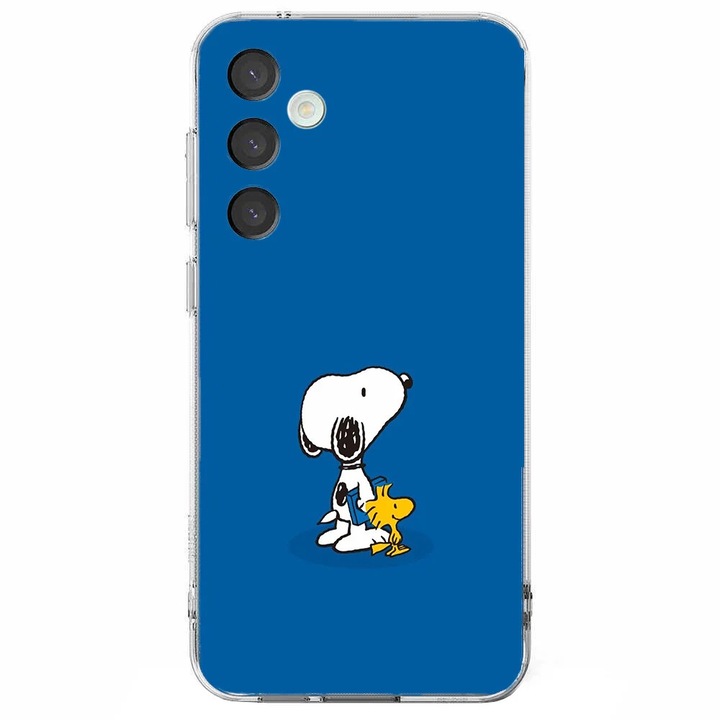 Husa telefon compatibila cu Samsung Galaxy A26, Viceversa, model Hanging Out Snoopy, Silicon, TPU