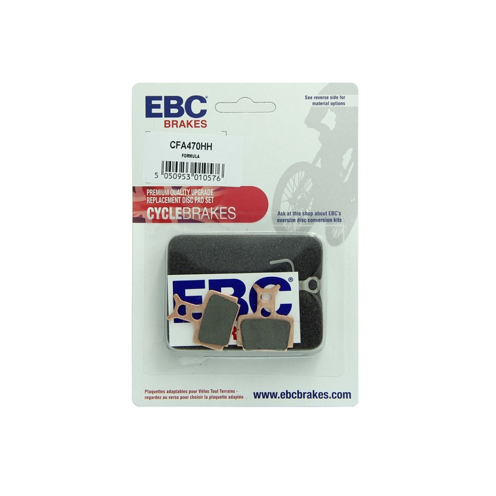 Спирачни накладки за велосипеди, EBC спирачки