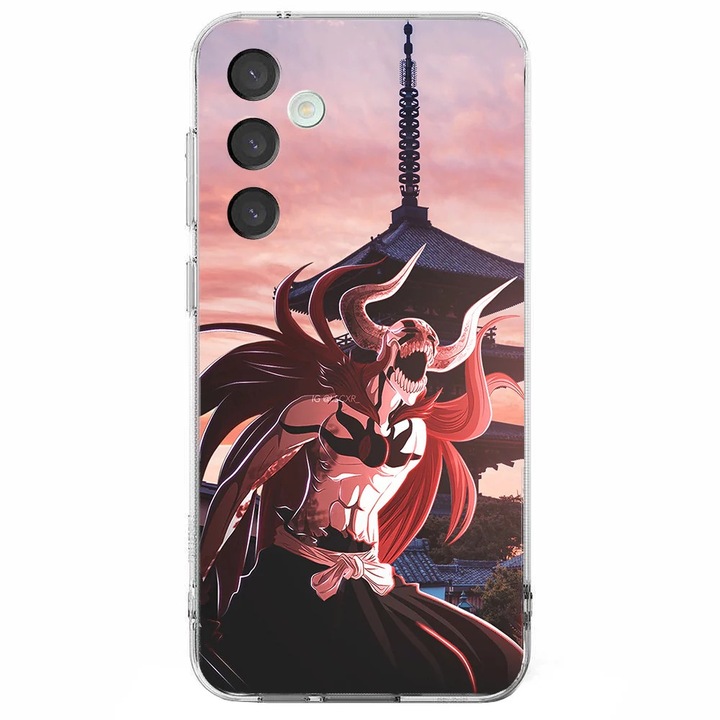 Husa telefon compatibila cu Samsung Galaxy A26, Viceversa, model Hollow Ichigo Bleach, Silicon, TPU