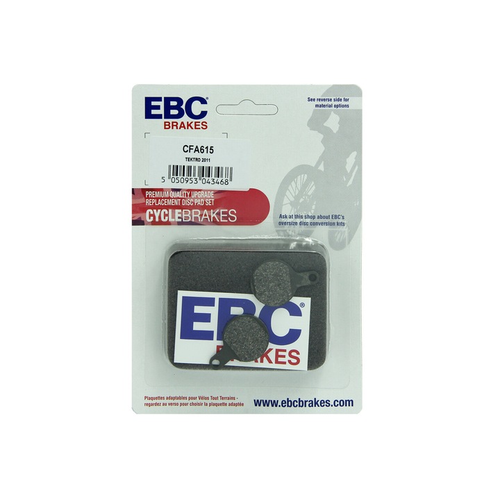 Спирачни накладки за велосипеди, EBC спирачки
