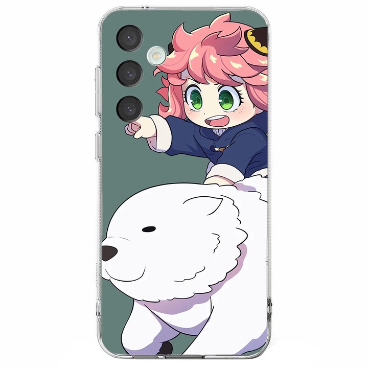 Husa telefon compatibila cu Samsung Galaxy A26, Viceversa, model Kawaii Anya and Bond Spy x Family, Silicon, TPU