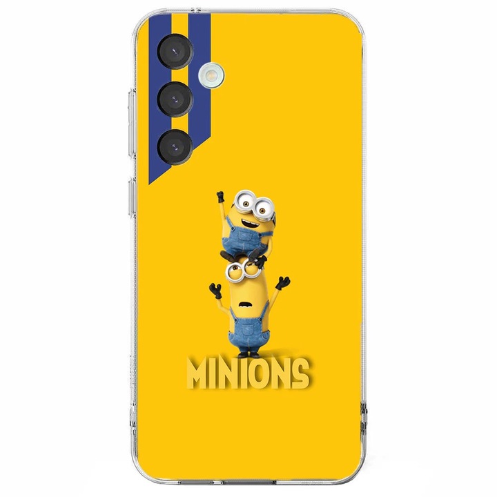 Husa telefon compatibila cu Samsung Galaxy A26, Viceversa, model Kevin and Bob Minions, Silicon, TPU