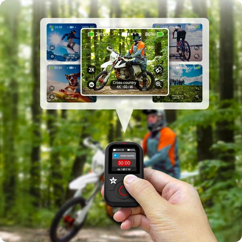 Telecomanda Bluetooth, Telesin, Pentru Gopro Hero 13/12/11/10/9/Max ...