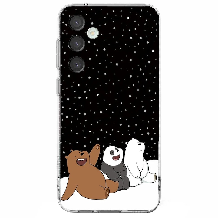 Husa telefon compatibila cu Samsung Galaxy S25 Plus, Viceversa, model Look at these stars We bare bears, Silicon, TPU