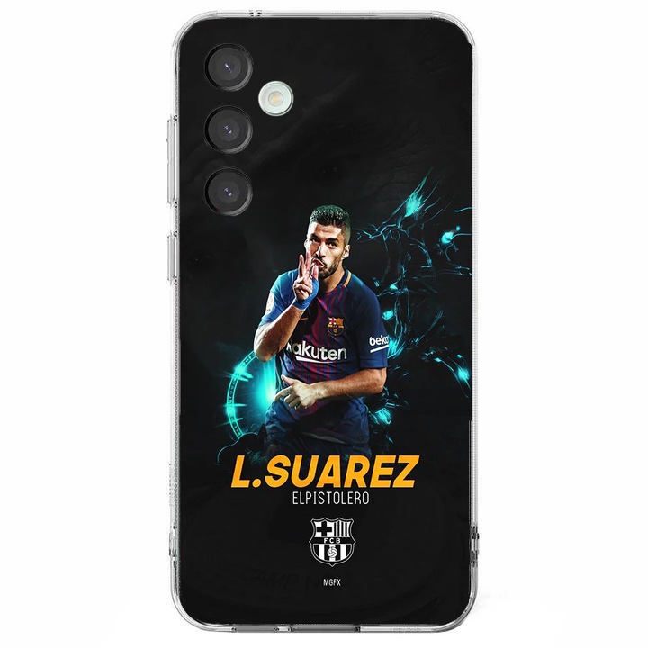 Husa telefon compatibila cu Samsung Galaxy A26, Viceversa, model Luis Suarez Elpistolero, Silicon, TPU