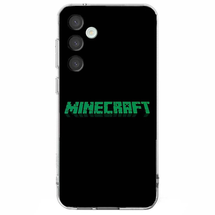 Husa telefon compatibila cu Samsung Galaxy A26, Viceversa, model Minecfat Creeper Edition, Silicon, TPU