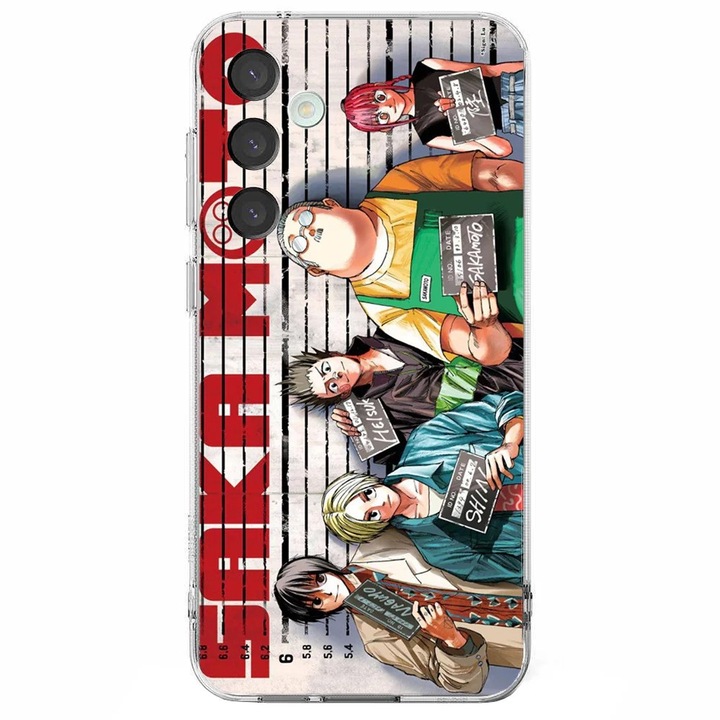 Калъф за телефон, съвместим с Samsung Galaxy A26, Viceversa, модел Mug shot Sakamoko Days, силикон, TPU