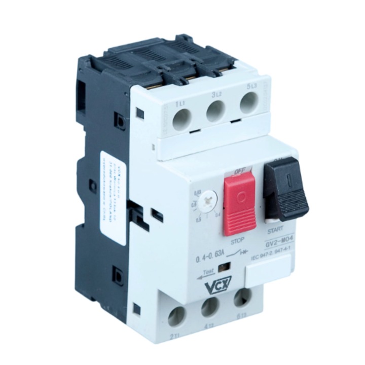 Dispozitiv de protectie circuit GV2 2,5-4,0A, vcx, compact, usor de instalat