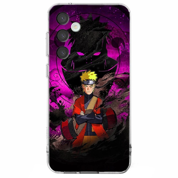 Husa telefon compatibila cu Samsung Galaxy A26, Viceversa, model Naruto vs Pain, Silicon, TPU