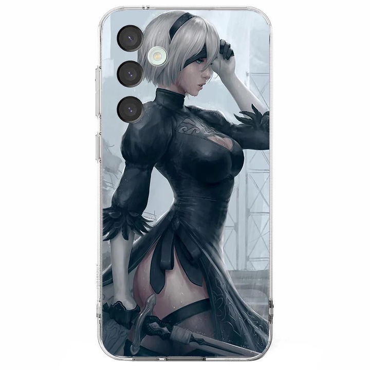 Husa telefon compatibila cu Samsung Galaxy A26, Viceversa, model Nier Automata, Silicon, TPU