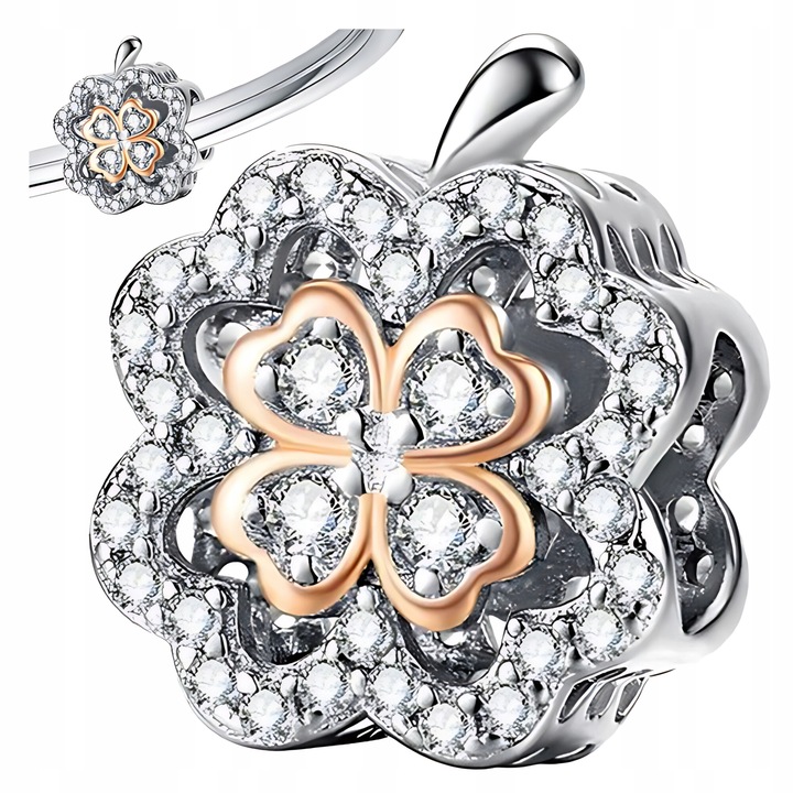 Charm, ZeSrebra, Argint, Auriu/Argintiu