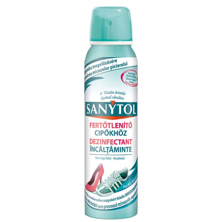 Pachet 2 X Odorizant Dezinfectant Incaltaminte Sanytol 150ml
