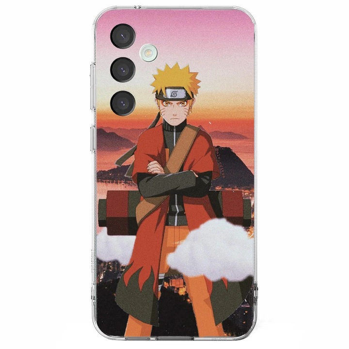 Husa telefon compatibila cu Samsung Galaxy S24 FE, Viceversa, model Naruto Sage Mode, Silicon, TPU