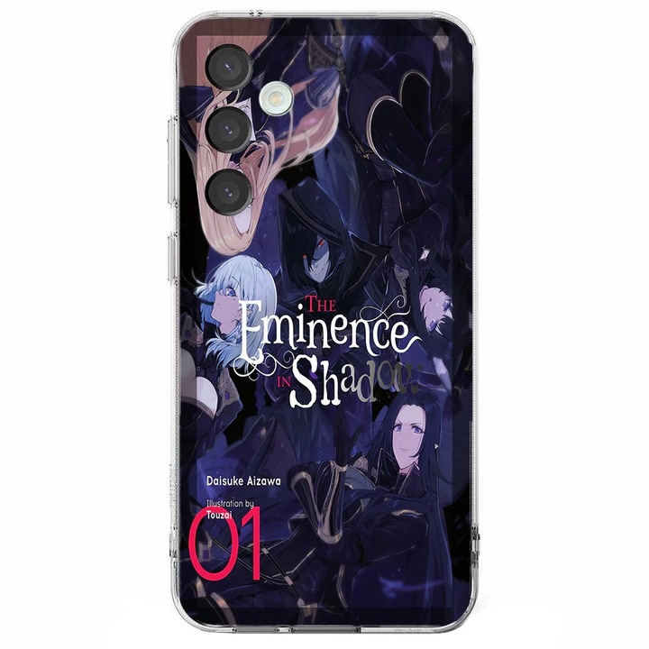 Husa telefon compatibila cu Samsung Galaxy A26, Viceversa, model Manga Volume 1 The Eminence in Shadow, Silicon, TPU