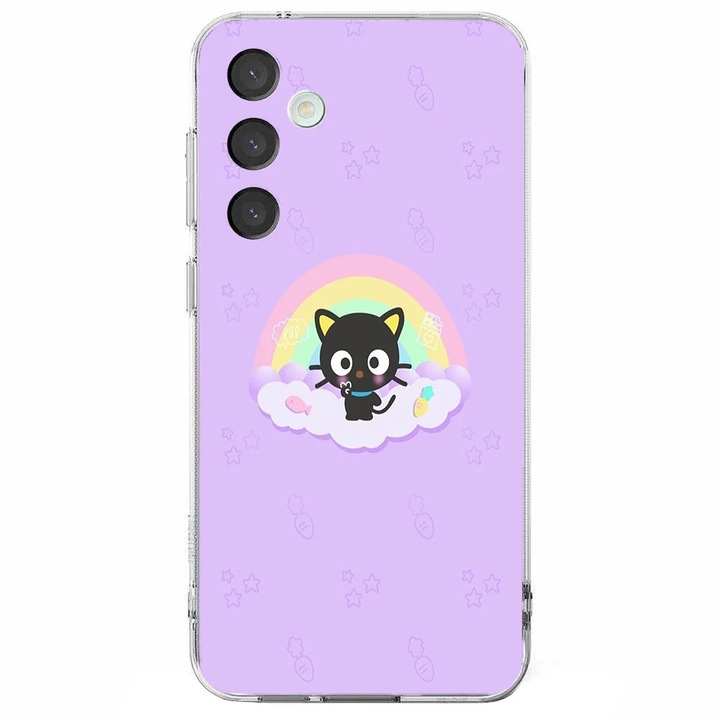Husa telefon compatibila cu Samsung Galaxy A26, Viceversa, model Peace Chococat Hello Kitty, Silicon, TPU