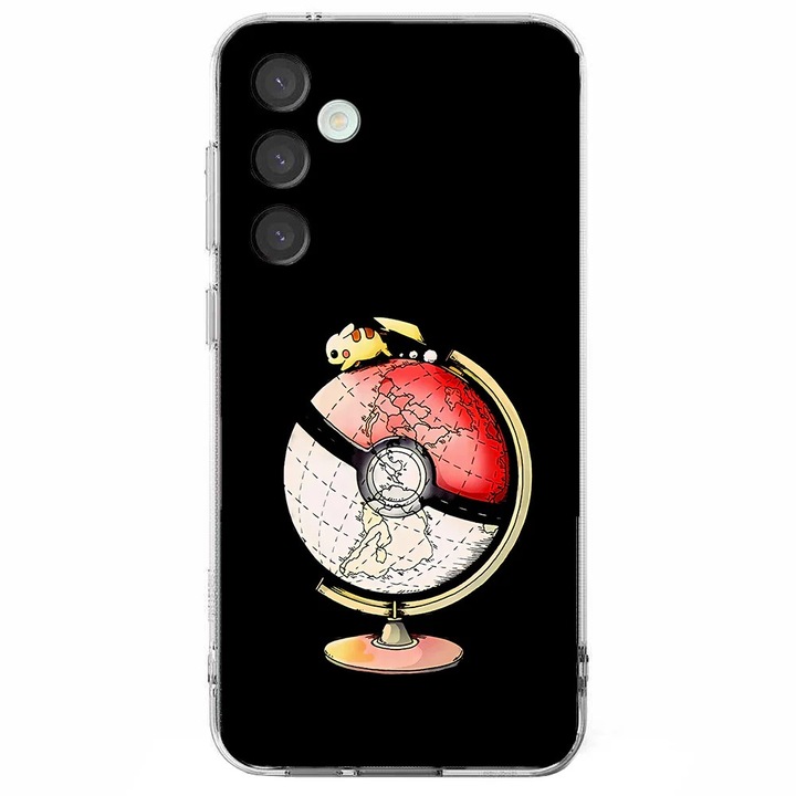 Husa telefon compatibila cu Samsung Galaxy A26, Viceversa, model Pokeglobe, Silicon, TPU