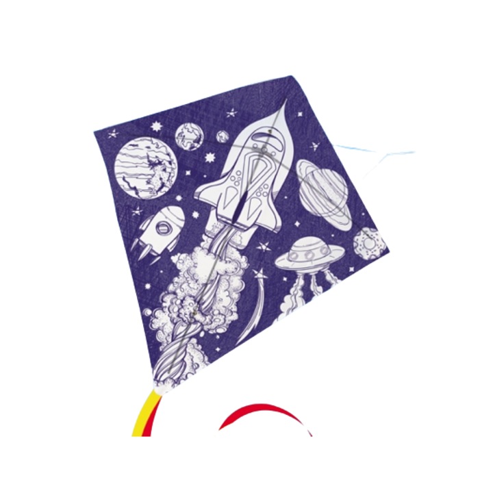 Детско хвърчило Gunther, Персонализиран дизайн, 69x69 см, 200 г