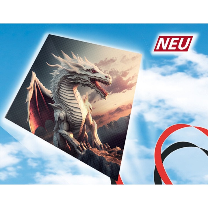 Хвърчило Thoron, Гюнтер, 70x70 см, за деца над 6 години, ярки цветове