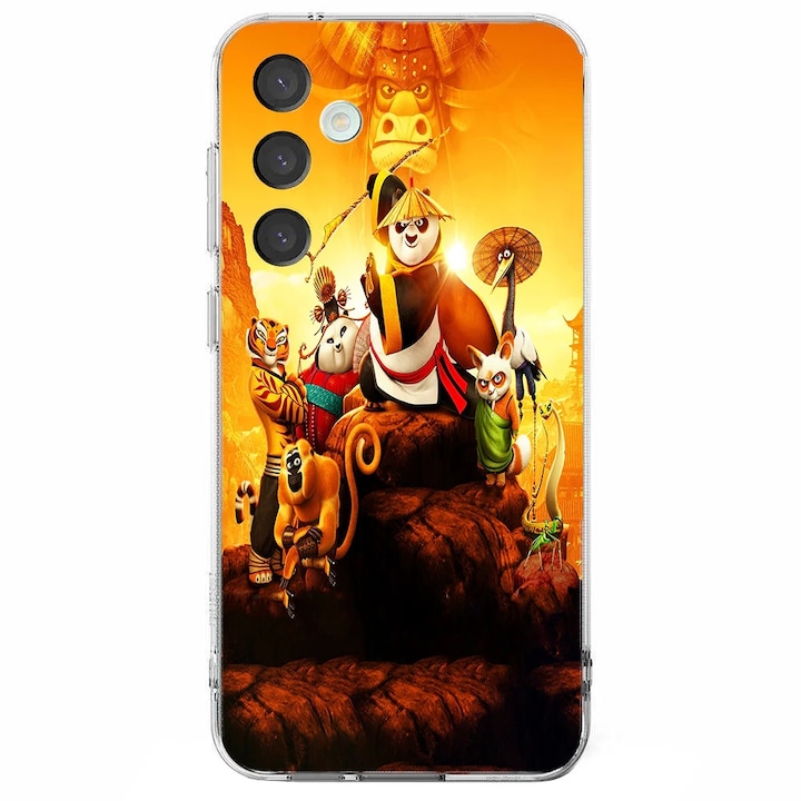 Husa telefon compatibila cu Samsung Galaxy A26, Viceversa, model Po King Kung fu panda, Silicon, TPU