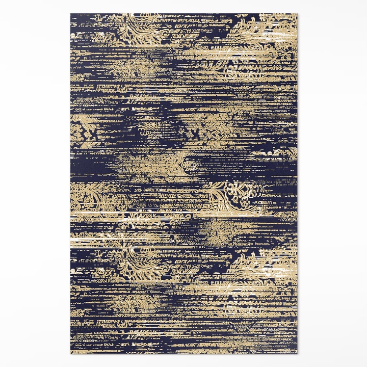 Covor de vinil acasa, Wallfluent, Textura deteriorata, Bej, 120 x 180 cm, 010260360160000029848