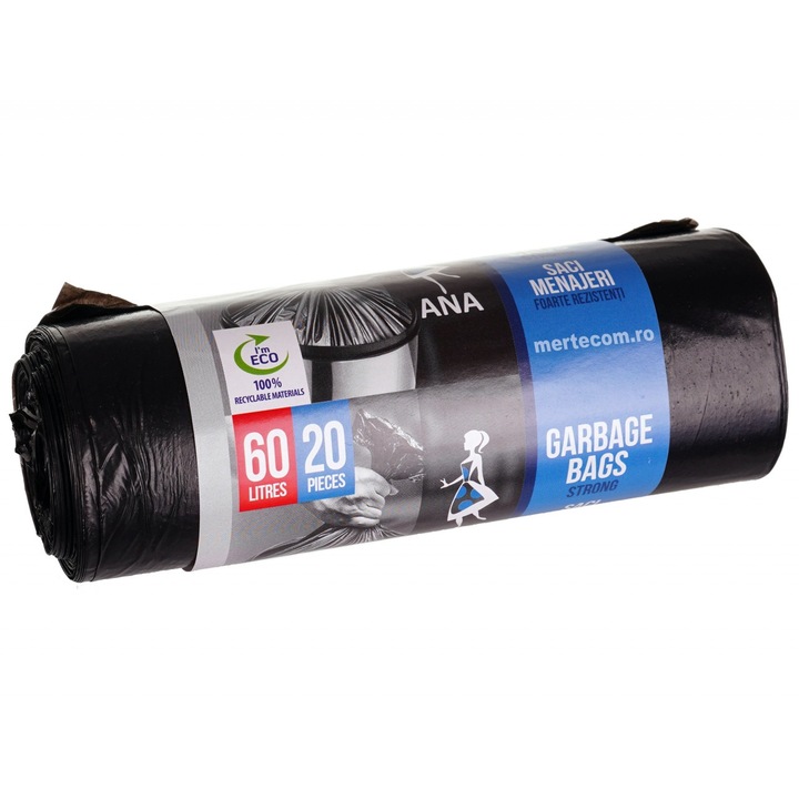 Anna Zaradna ultraálló szemetes zsákok 60 literes 20 db
