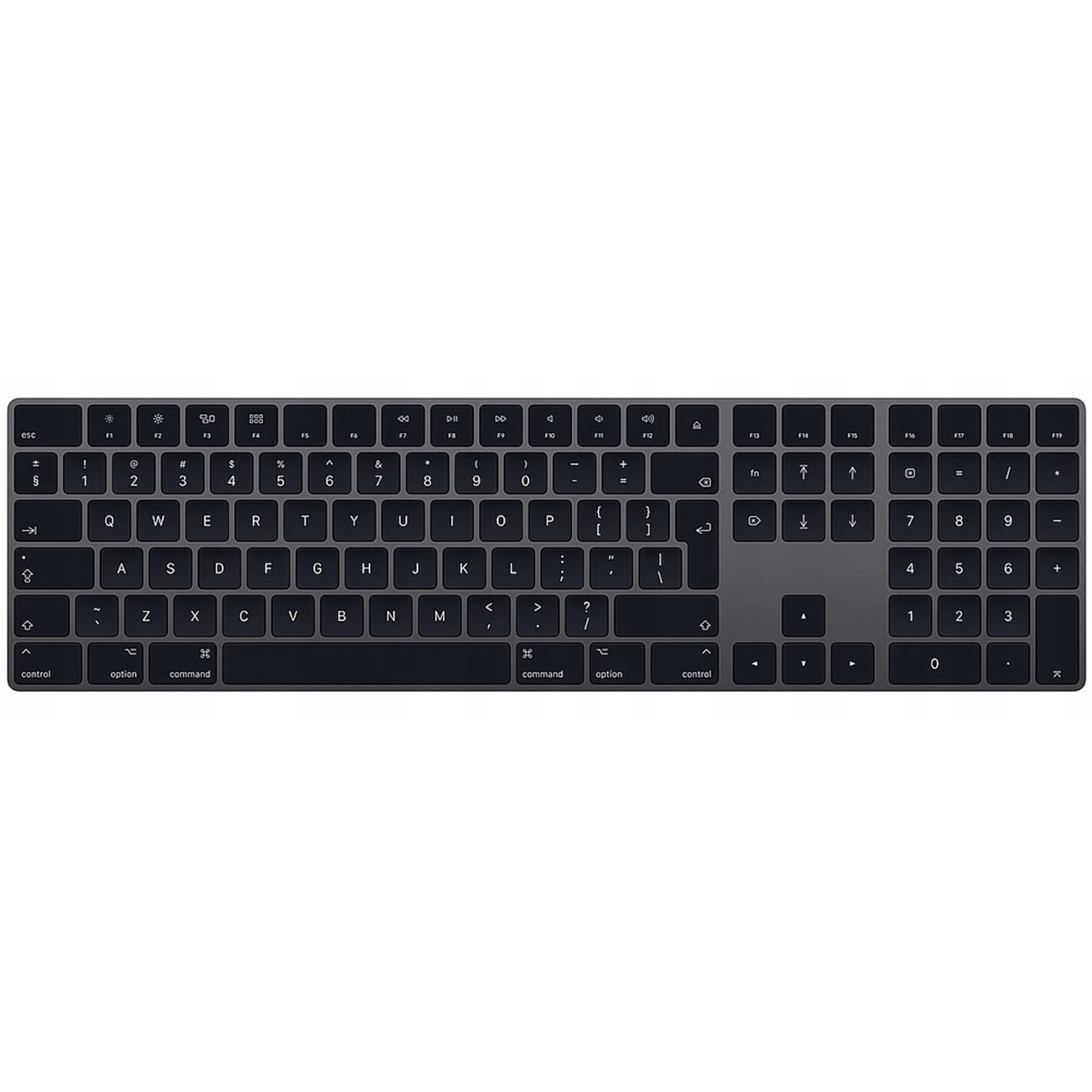 Tastatura fara fir Apple Magic Keyboard, membrana, gri, Bluetooth
