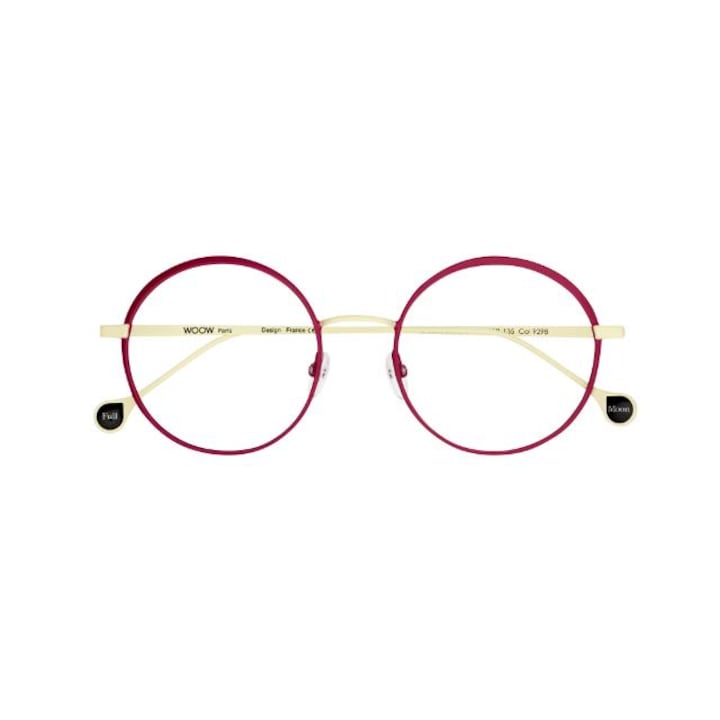 Rama de ochelari WOOW Paris FULLMOON 1/Raspberry